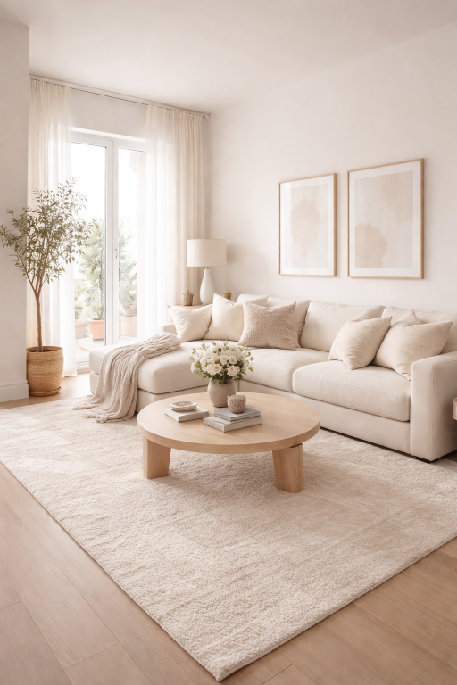 Beige and White Color Palette
