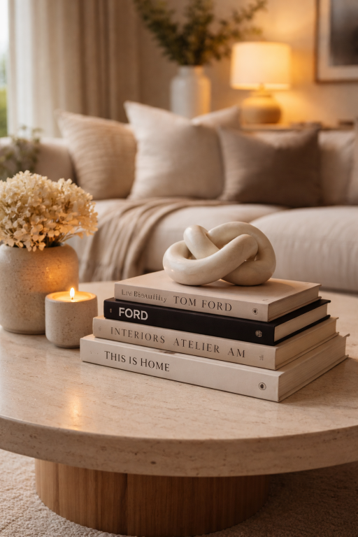 Books and Decorative Pieces