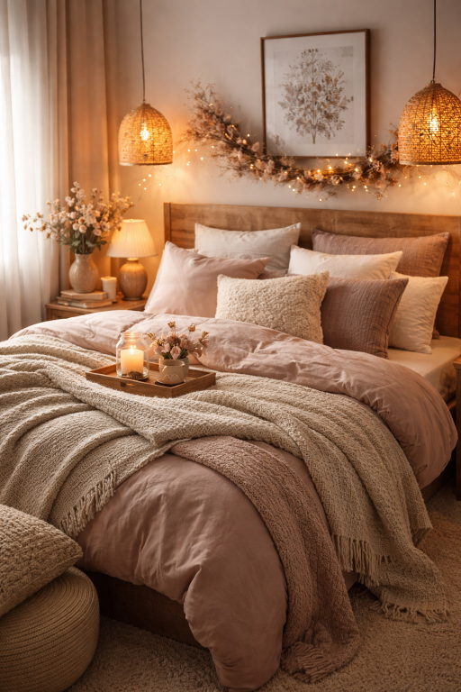 Cozy Layered Bedding