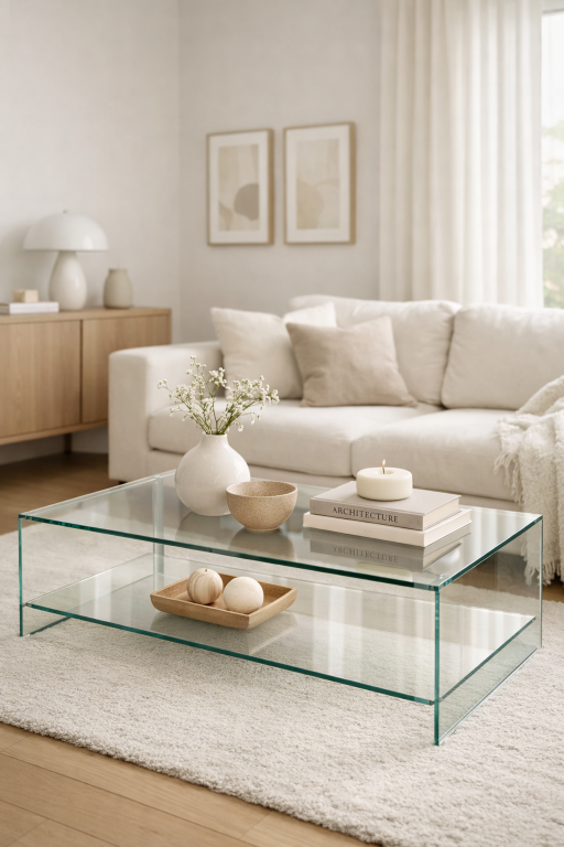 Glass Coffee Table 