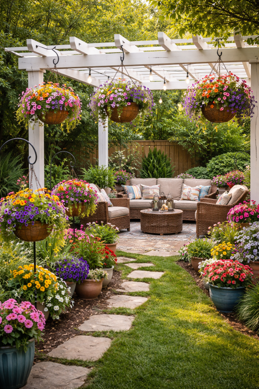 Hanging Flower Baskets