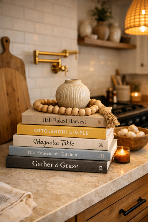 Kitchen Books Display
