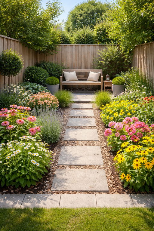 Low Maintenance Flower Garden 