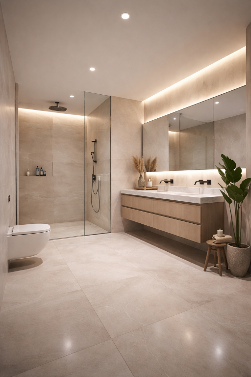 Porcelain Tile Flooring
