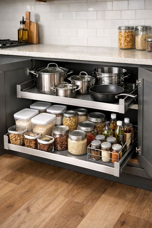 Pull Out Shelves