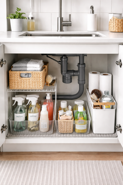 Under Sink Organization
