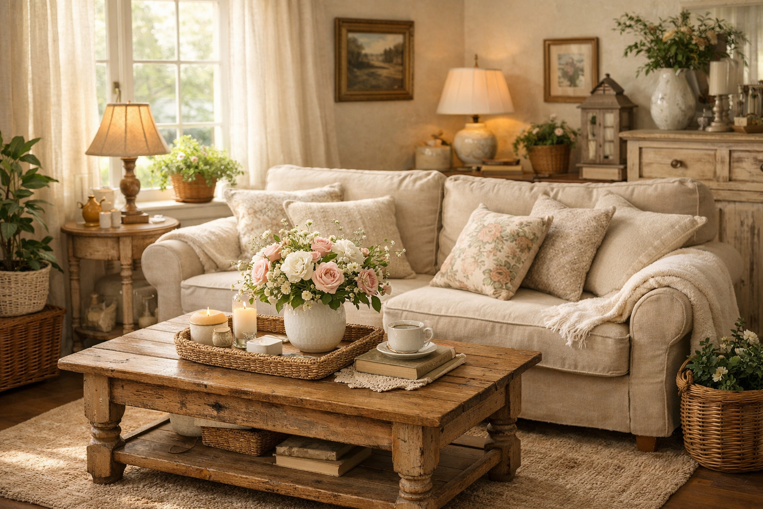 17 cottage living room ideas
