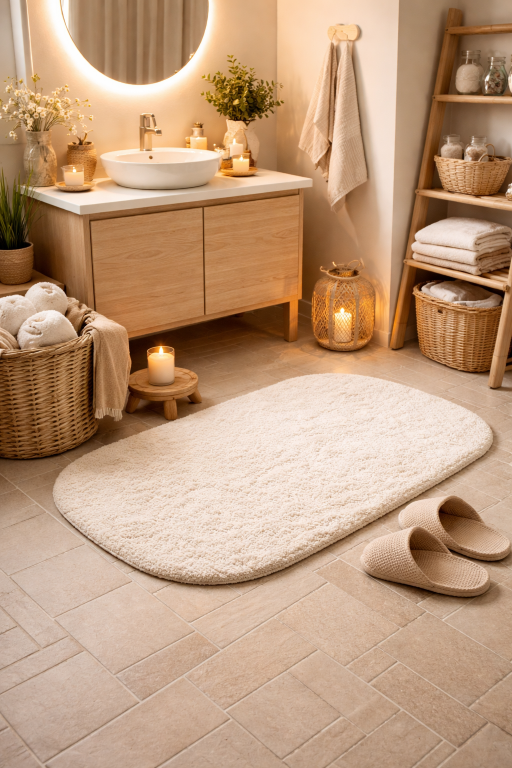 Bath Mat Styling