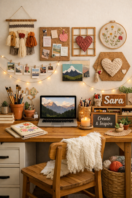 DIY Decor Workspace
