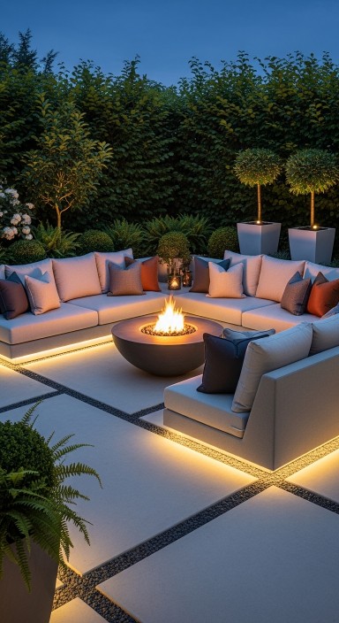 Fire Pit with Outdoor Sofa Seating.jfif
