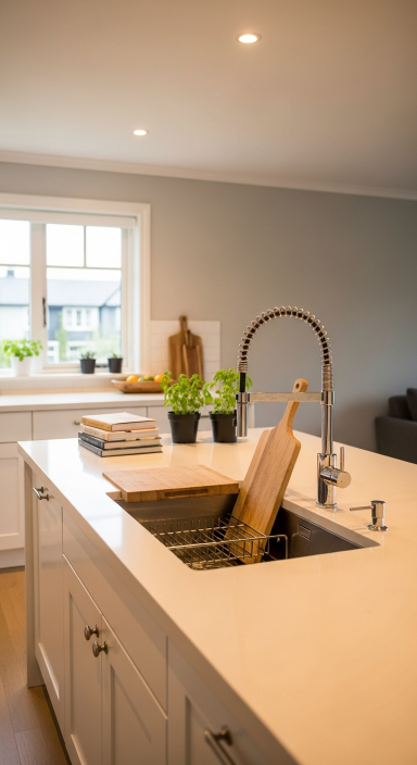 Island with Built In Sink.jfif