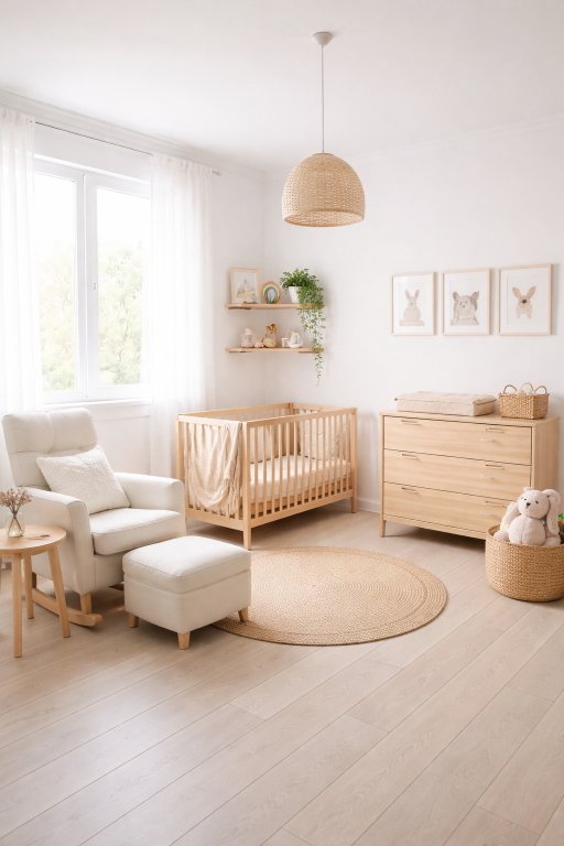 Light-Colored Flooring