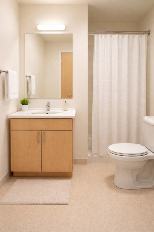 Minimal Bathroom Setup