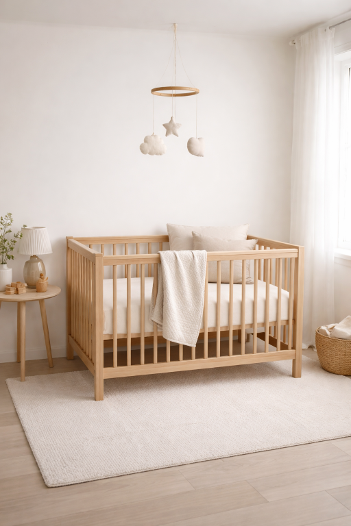 Minimalist Crib Setup