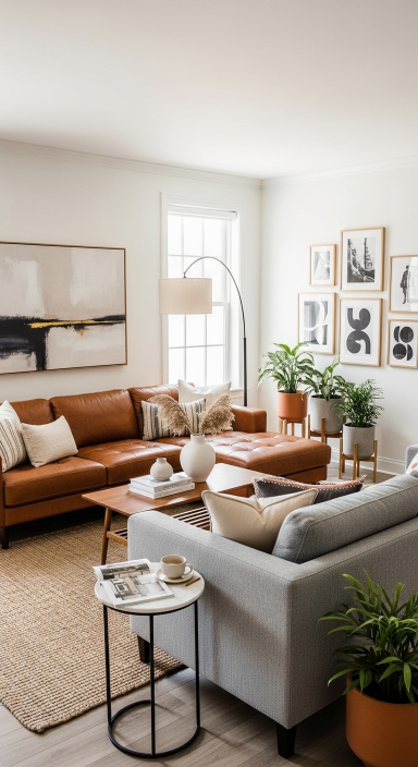 Mix Leather with Fabric Sofa.jfif