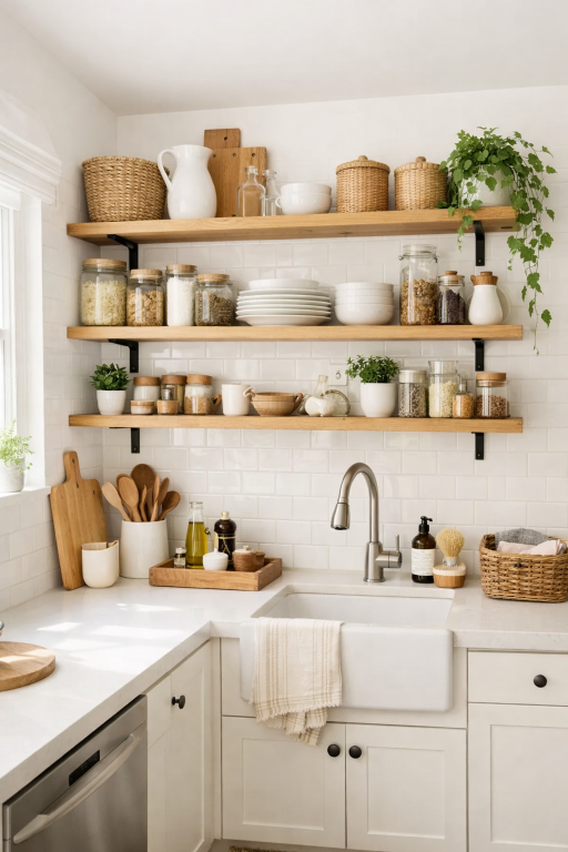 Open Shelving