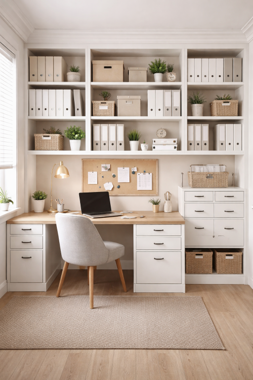 Organized Storage Setup