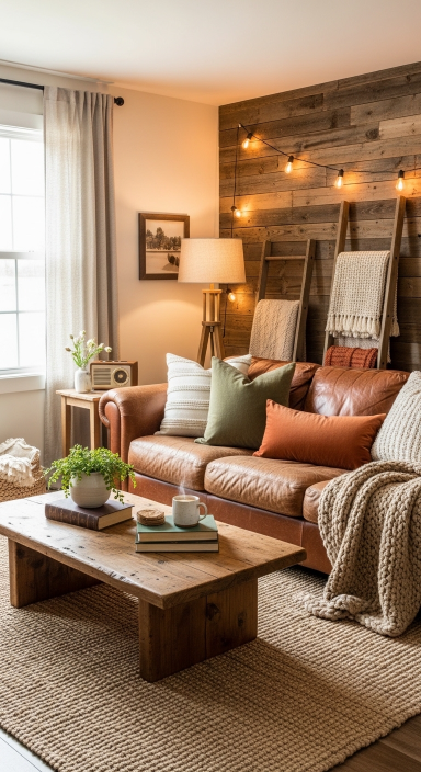 Rustic Style Leather Couch Setup.jfif