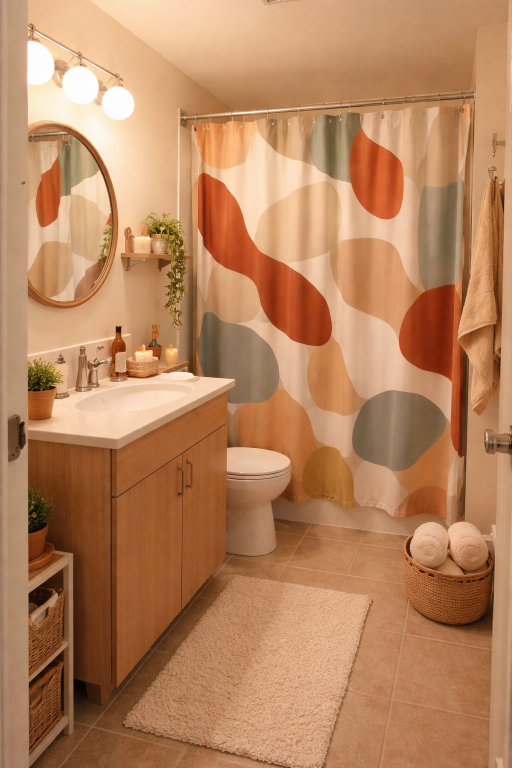 Stylish Shower Curtain