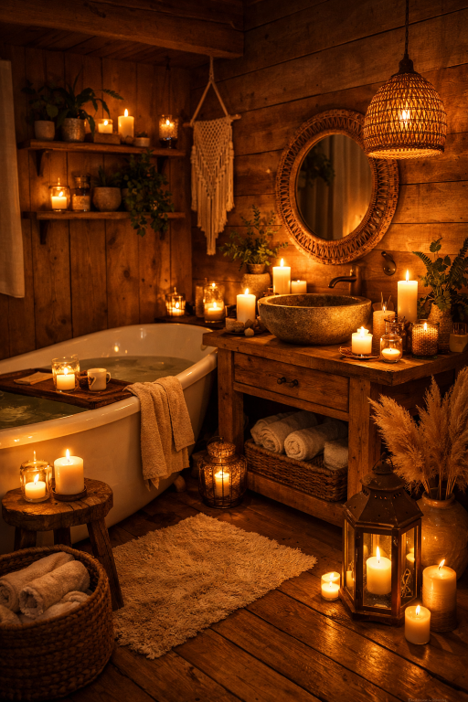 . Warm Lighting Setup