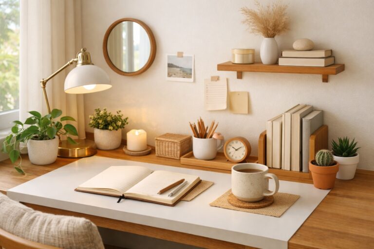 how to decorate your study table