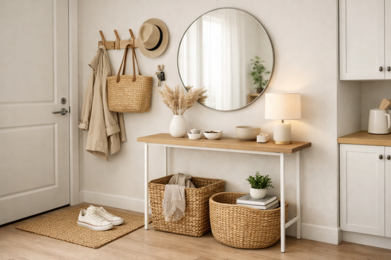 small entryway decor ideas for tight spaces