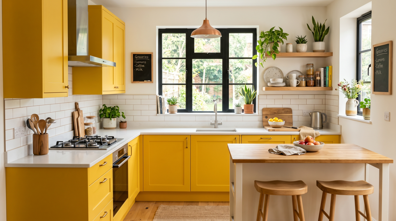 18 yellow kitchen design ideas