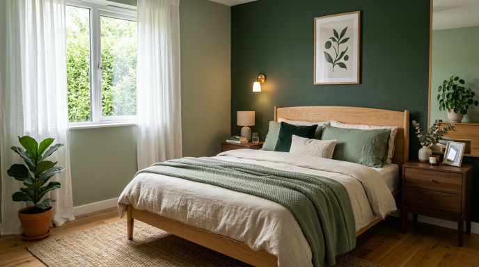 20 green bedroom ideas
