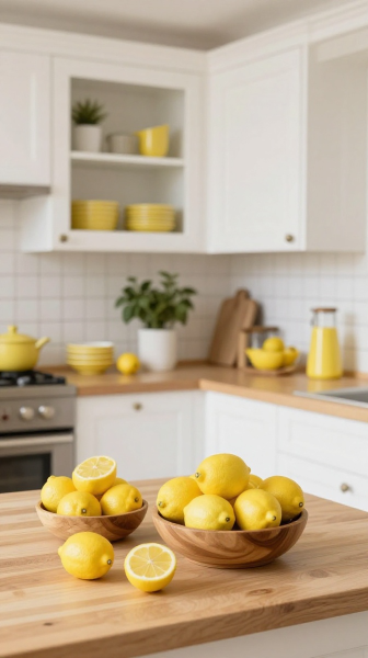 Add Lemon Inspired Decor