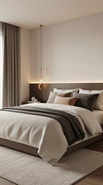 Add Textured Bedding and Rugs