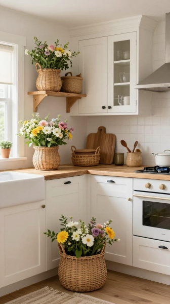 Add Woven Basket Accents