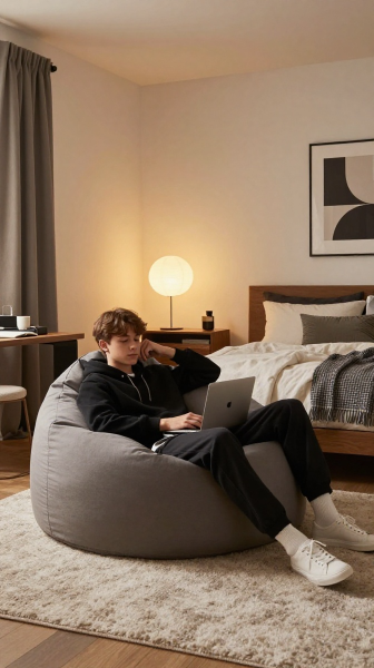 Add a Bean Bag or Lounge Chair