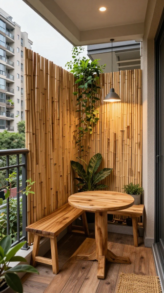 Bamboo Screens For Extra Privacy