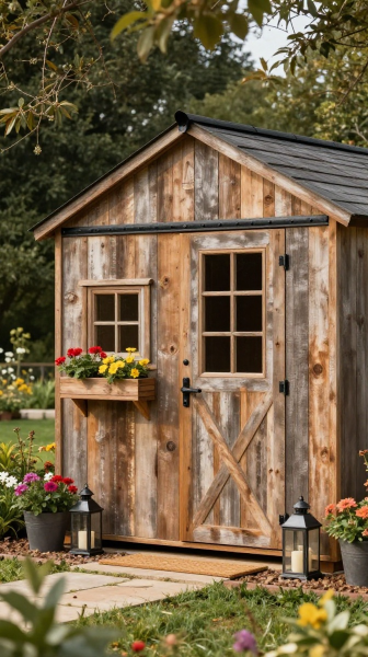 Barn Inspired Garden Shed