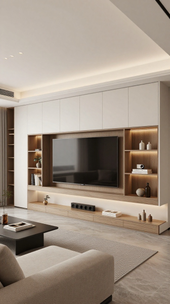 Built In Entertainment Center