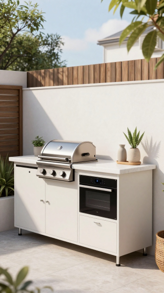 Compact Patio Kitchen