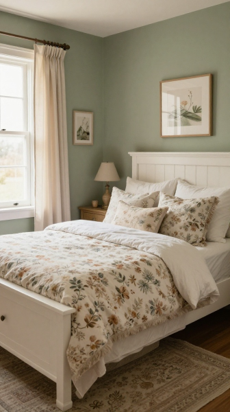 Cozy Cottage Style Bedroom