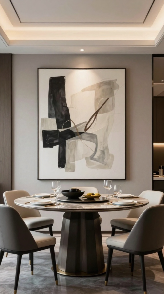 Decorate With Oversized Artwork