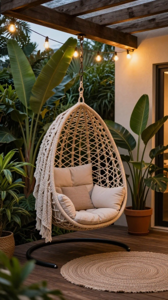 Hanging Egg Chairs