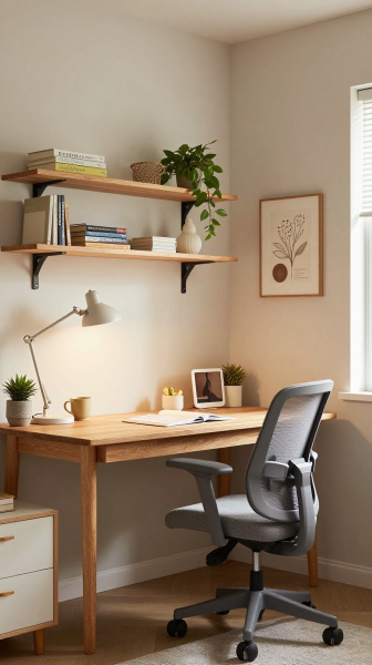 Incorporate a Comfortable Study Area