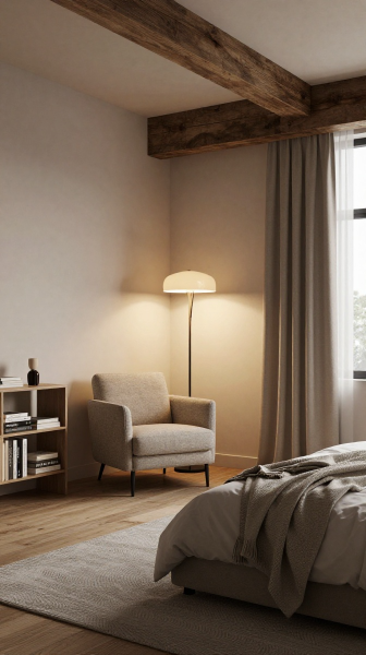 Loft Bedroom With Reading Nook