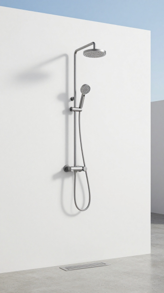 Minimalist Outdoor Shower