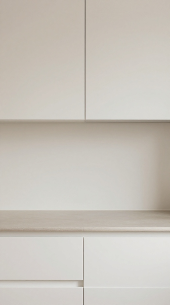 Minimalist Shiplap Backsplash