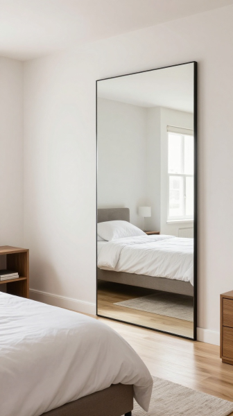 Mirror Placement for Space Illusion