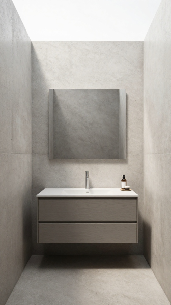 Modern Concrete Outdoor Bath