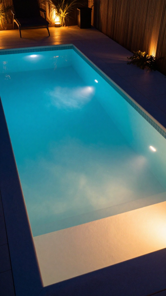 Plunge Pool with LED Lighting
