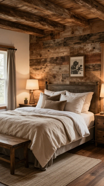 Reclaimed Wood Accent Walls
