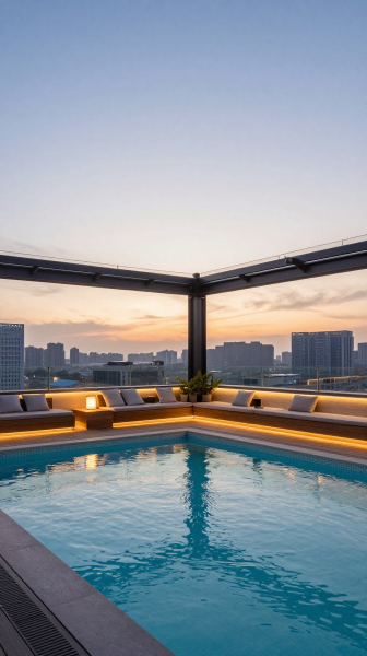Rooftop Plunge Pool