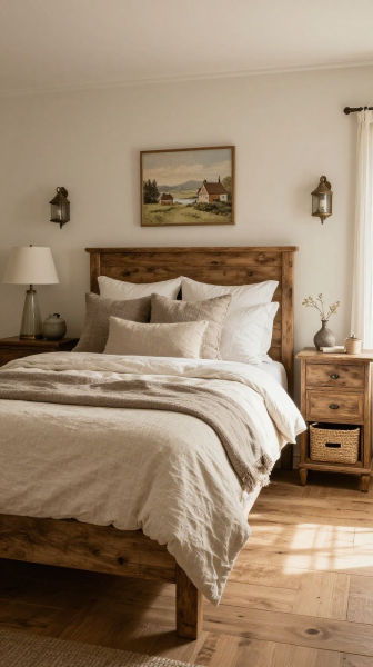 Rustic Wooden Bed Frames