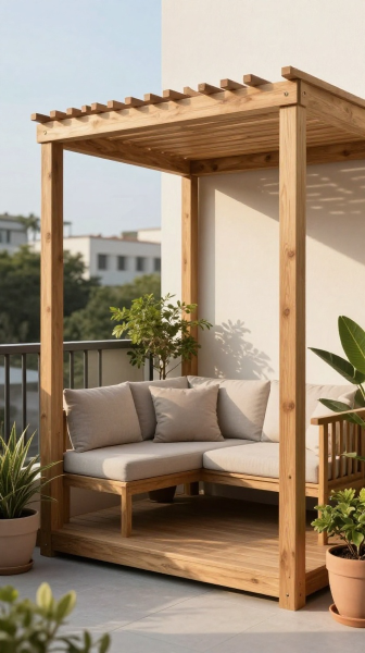 Small Patio Pergola Design